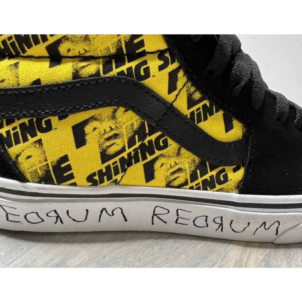 Vans x House of Terror The Shining "RedRum" Sk8-Hi Jack Torrance Womens 7 - Picture 8 of 16